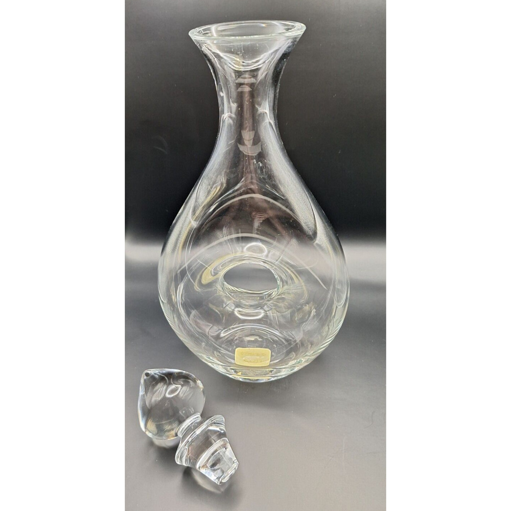 LENOX TUSCANY CLASSIC WINE CRYSTAL DECANTER WITH STOPPER 32 Oz